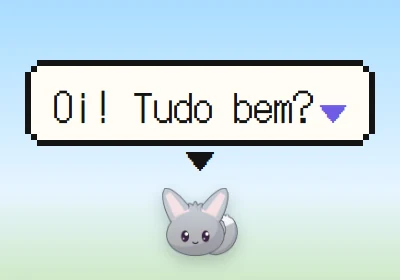 Balão de pixel
